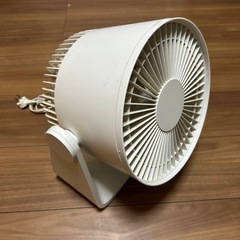 無印良品　MUJI サーキュレーター　AT-CF18R-W せんぷうき扇風機の画像