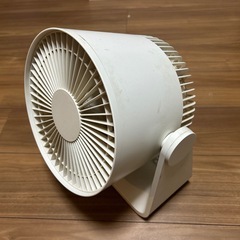 無印良品　MUJI サーキュレーター　AT-CF18R-W せんぷうき扇風機の画像