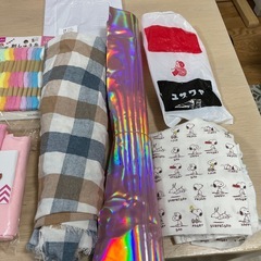 裁縫　生地　リボンの画像