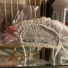 くまちゃんの置物 リングピロー テディベアの画像