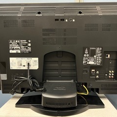 ■三菱電機 32型 液晶テレビ 500GB HDD内蔵 ブルーレイレコーダー内蔵■MITSUBISHI REAL 2015年 LCD-A32BHR6■32インチ 中型TV リモコン合わせ 首振り機能付きの画像