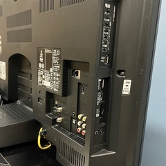 ■三菱電機 32型 液晶テレビ 500GB HDD内蔵 ブルーレイレコーダー内蔵■MITSUBISHI REAL 2015年 LCD-A32BHR6■32インチ 中型TV リモコン合わせ 首振り機能付きの画像