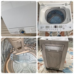 E592  ハイセンス　HW-T60H 洗濯機　2022年製の画像