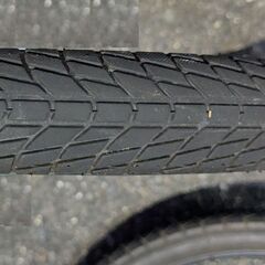 自転車タイヤとチューブの前後セット　２０インチ　２０X１．７５　（４７－４０６）　の画像
