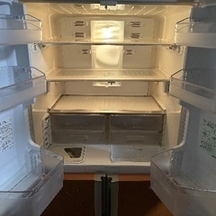 冷蔵庫　三菱ノンフロン冷凍冷蔵庫 MR-A37M-NW形　の画像