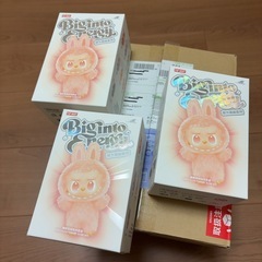 完全未開封 ラブブ Big into energy 紫 橙 ピンク 3体セットの画像