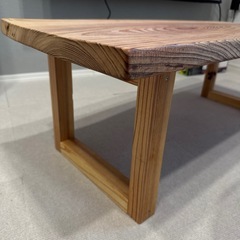 一枚杉ローテーブルの画像