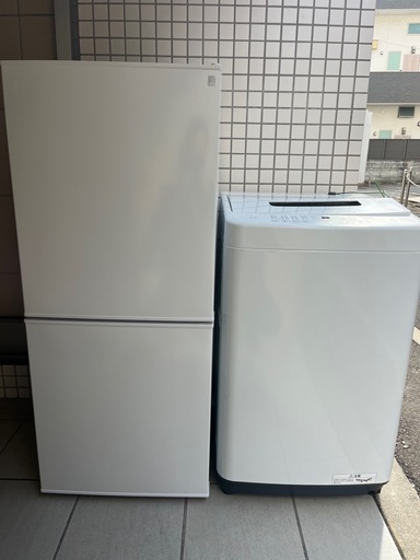 福岡市配送設置無料　冷蔵庫、洗濯機セット