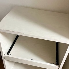 レンジ台 キッチン収納 引き出しタイプ ホワイト シャビーシックの画像