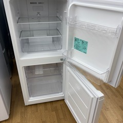 【ドリーム川西店限定】☆ジモティー見たよ割引☆ 2ドア冷蔵庫 ハイアール JR-NF121B 121L 2023クリーニング済み 【2125560000036919 】の画像