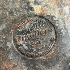 南部鉄器　オムレットのフライパンの画像