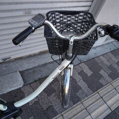 [Panasonic]ViVi(ビビ)DX 26吋電動アシスト自転車 8.9Ahバッテリー+充電器+キー2本付き(ホワイト)の画像