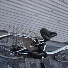 [Panasonic]ViVi(ビビ)DX 26吋電動アシスト自転車 8.9Ahバッテリー+充電器+キー2本付き(ホワイト)の画像