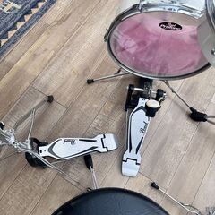 【確定しました】可愛くてもいい音鳴らすミニドラム！！椅子とスティック付きの画像