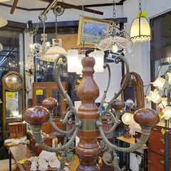 アンティーク家具 コートハンガー ポールスタンド 帽子掛け ポールハンガー 検) ロイズ アンティークス■幅48cm×奥行48cm×高さ175㎝■近隣配送無料 買取帝国 朝霞店の画像