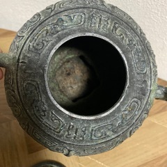 金属製　お香入れ　香炉 置物 風水の画像