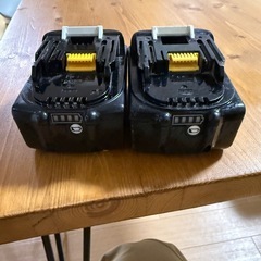 マキタ純正バッテリー18V 6.0Ah 2個セットの画像
