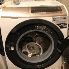 美品 2019年式 分解洗浄済み　日立 HITACHI ドラム式洗濯乾燥機 BD-SV110CR 動作品　分解清掃済みの画像