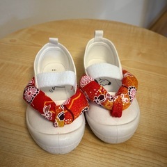 七五三　草履風スリッポン　15.5cmの画像