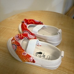 七五三　草履風スリッポン　15.5cmの画像