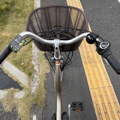 中古24インチYAMAHA電動アシスト自転車　8.7Ah 大阪の画像