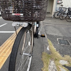 中古24インチYAMAHA電動アシスト自転車　8.7Ah 大阪の画像