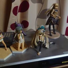 『✨その1（その2と合わせての価格✨）』ジャンク品 美少女系フィギュア 100個〜大量まとめセット / Re：ゼロ ワンピース ラブライブ SAO 鬼滅 初音ミク セーラームーン Fateの画像