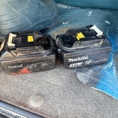 マキタ　18V 
3アンペアの画像