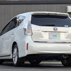 ★低走行3.8万㌔！プリウスα【S】！ETC！バックカメラ！プッシュスタート！純正SDナビ！Bluetooth接続！LED！オートライト！の画像