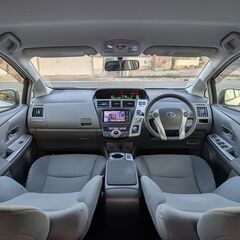 ★低走行3.8万㌔！プリウスα【S】！ETC！バックカメラ！プッシュスタート！純正SDナビ！Bluetooth接続！LED！オートライト！の画像