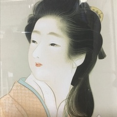 上村松園　複製画　娘深雪　茨城県取手市に引き取りに来れる方のみの画像