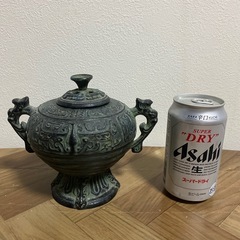 金属製　お香入れ　香炉 置物 風水の画像