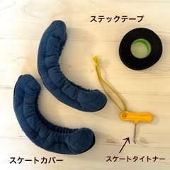 アイスホッケー　フルセット(道具一式)靴23cmの画像