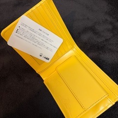 金運アップ黄色長財布&二つ折財布2個セット
　の画像