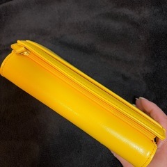 金運アップ黄色長財布&二つ折財布2個セット
　の画像