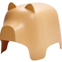 アニマルチェア　スツール　2個セットの画像