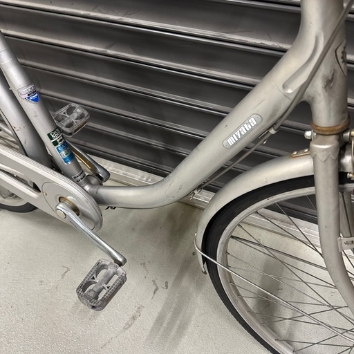 ミヤタ　アルミフレーム　自転車