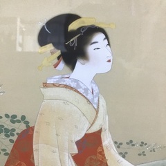 上村松園　虹　複製画　茨城県取手市に引き取りに来れる方のみの画像