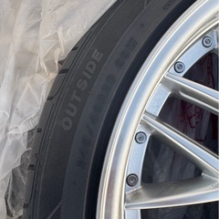 アルファード30系タイヤホイールセットの画像