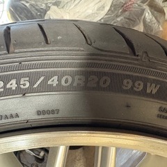 アルファード30系タイヤホイールセットの画像