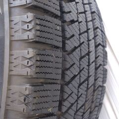 日産純正アルミ+スタッドレス18インチの画像