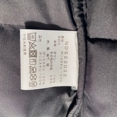 ノースフェイスメンズダウンの画像