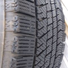 日産純正アルミ+スタッドレス18インチの画像