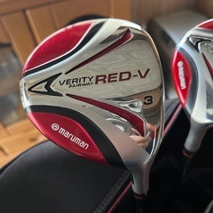 キャディバッグ、フェアウェイウッド 2本、ウェッジ、パターセットの画像