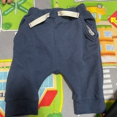 サメデザインパンツ 80cm ネイビーの画像