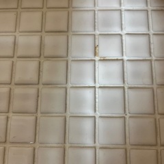 タイルトップカウンター棚　カントリー風 の画像