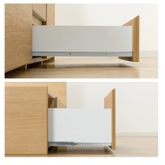 (商談中)ニトリ【大容量収納付き】チェストベッドフレーム　の画像