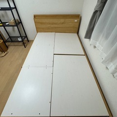 (商談中)ニトリ【大容量収納付き】チェストベッドフレーム　の画像