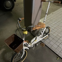 子供用 折りたたみ自転車 不具合無しの画像