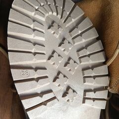 新品 24cm レディース ブーツ ブラウン 厚底 シューズ サイドゴア 識別番号:【B132-S】の画像